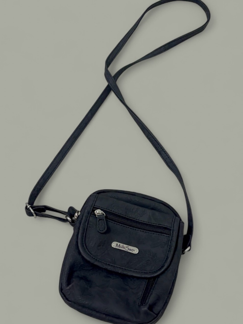 Black Crossbody Sling Bag